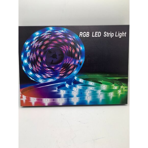 RGB LED Strip Light 16.4Ft Flexible Lighting Kit With Remote - Picture 1 of 1